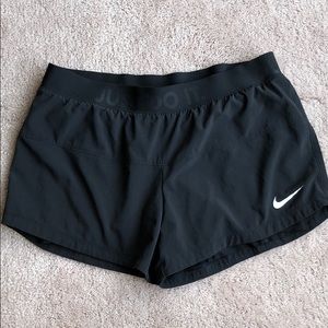 Black Nike dri-fit shorts with spandex